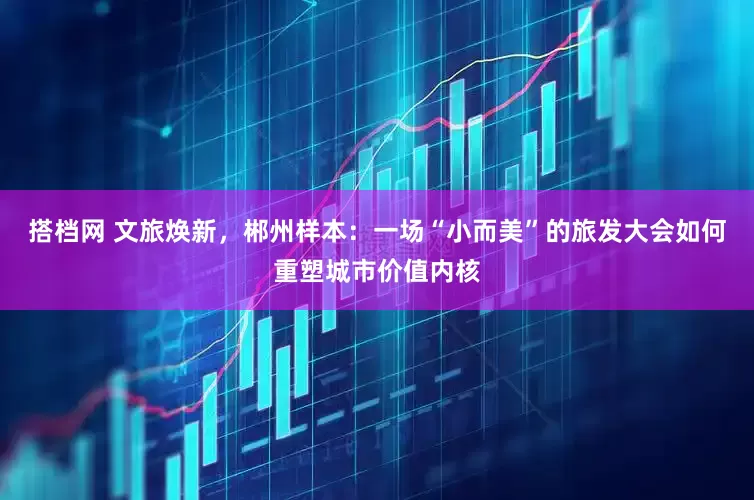 搭档网 文旅焕新，郴州样本：一场“小而美”的旅发大会如何重塑城市价值内核